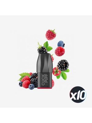 PACKx10 - POD - CLICK & PUFF - FRUITS ROUGES