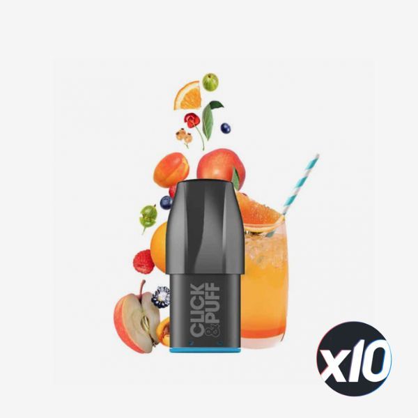 PACKx10 - POD - CLICK & PUFF - TROPICAL PUNCH