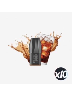 PACKx10 - POD - CLICK & PUFF - FIZZY COLA