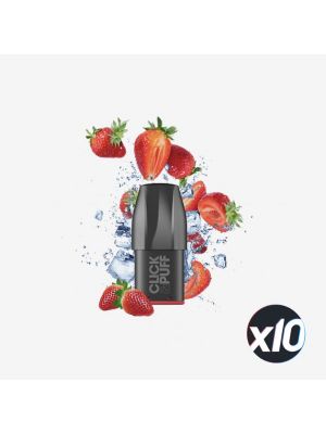 PACKx10 - POD - CLICK & PUFF - FRAISE GLACEE