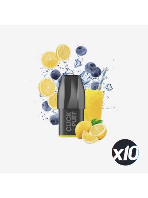 PACKx10 - POD - CLICK & PUFF - MYRTILLE CITRON