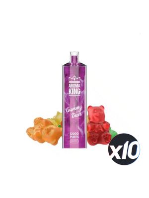 PackX10 - AROMA KING - Gummy Bear - 12 000 taffs