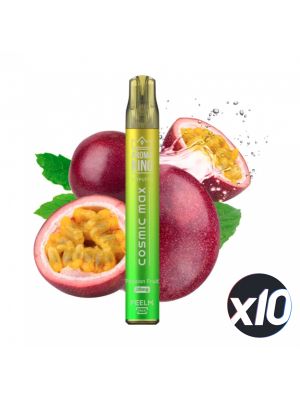 PackX10 - PUFF COSMIC MAX - PASSION FRUIT - AK 999 PUFFS