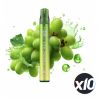 PackX10 - PUFF COSMIC MAX - RAISIN VERT - AK 999 PUFFS