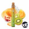 PackX10 - PUFF COSMIC MAX - PEACH KIWI HONEYDEW- AK 999 PUFFS