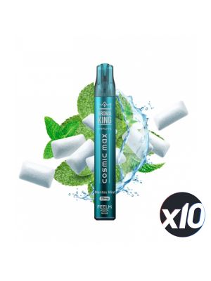 PackX10 - PUFF COSMIC MAX - MENTOS MENTHE - AK 999 PUFFS