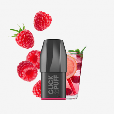 POD - CLICK & PUFF - FRAMBOISE SODA