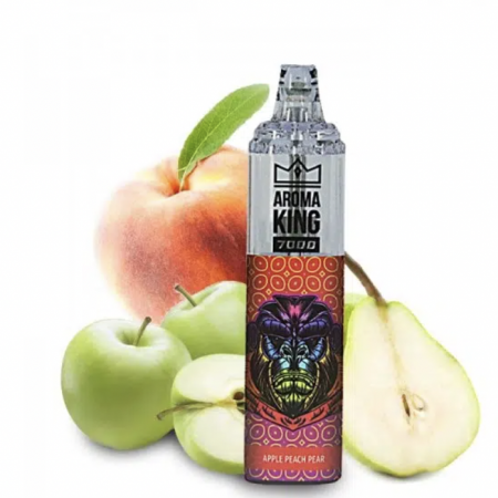 AROMA KING - Apple Peach Bear - 7000 taffs