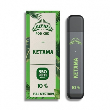 GREENEO - Puff KETAMA 100mg - 350 puffs