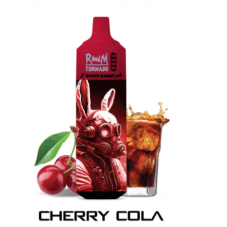 WHITE RABBIT x RandM - Cherry Cola - 9000 puffs