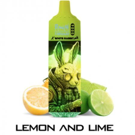 WHITE RABBIT x RandM - Lemon Lime - 9000 puffs