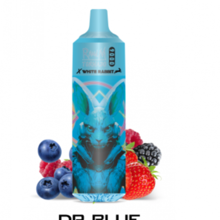 WHITE RABBIT x RandM - Dr. Blue - 9000 puffs