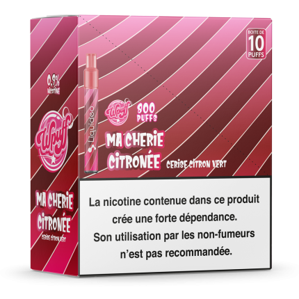 PACK W PUFF 2.0 - MA CHERIE CITRONEE - 800 TAFFS