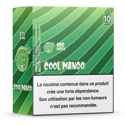 PACK W PUFF 2.0 - COOL MANGO - 800 TAFFS