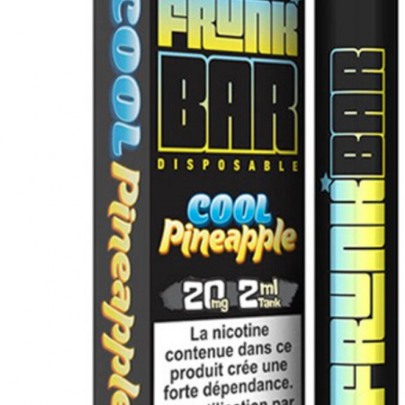 FRUNK BAR - COOL PINEAPPLE - 600 puffs