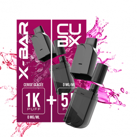 PODS CUB-X / X BAR - CERISE GLACÉE
