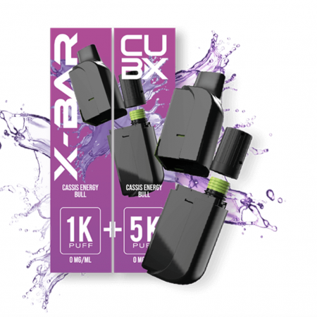 PODS CUB-X / X BAR - CASSIS ENERGY BULL