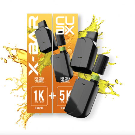 PODS CUB-X / X BAR - POP CORN CARAMEL