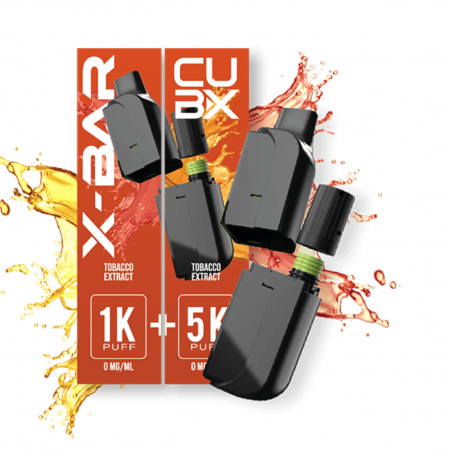 PODS CUB-X / X BAR - TOBACCO EXTRACT