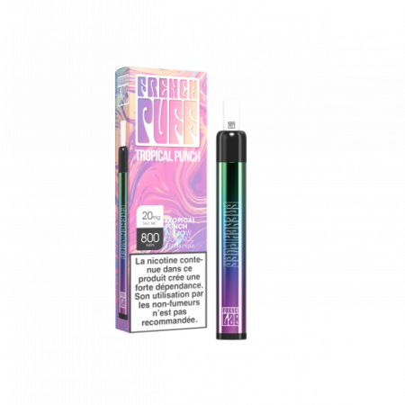 FRENCH PUFF - TROPICAL PUNCH - 800 puffs