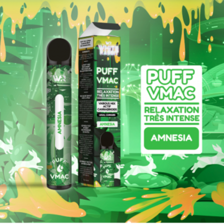 White Rabbit - Puff VMAC 10%  - Amnésia - 800 puffs