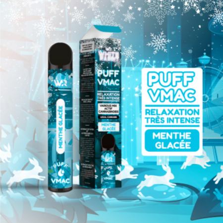 White Rabbit - Puff VMAC 10%  - Menthe Glacé - 800 puffs