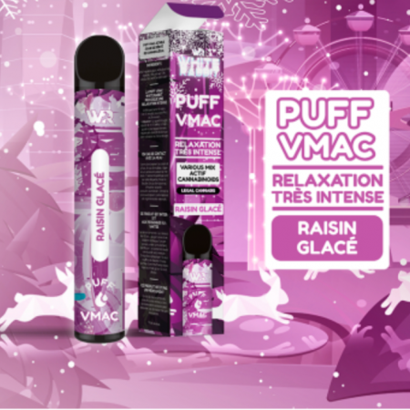 White Rabbit - Puff VMAC 10%  - Raisin Glacé - 800 puffs